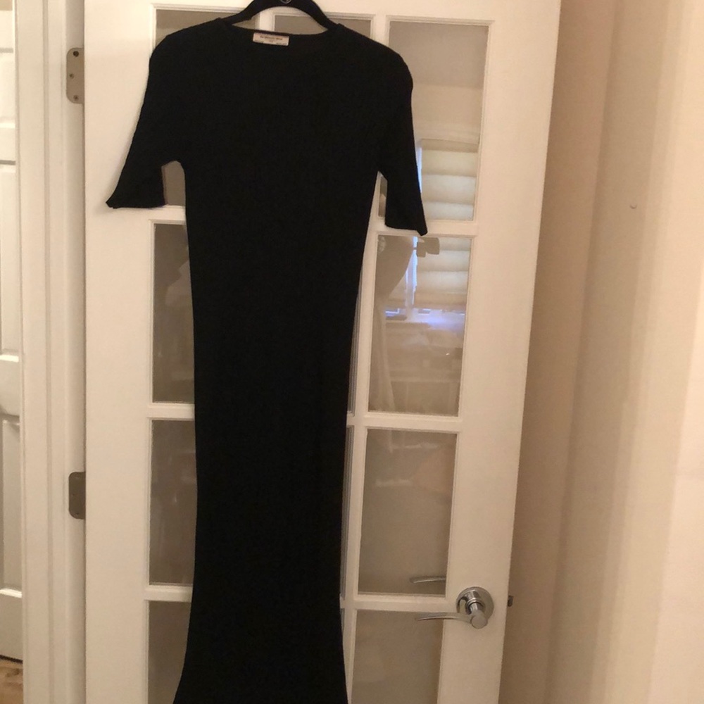 Zara maternity ribbed dress